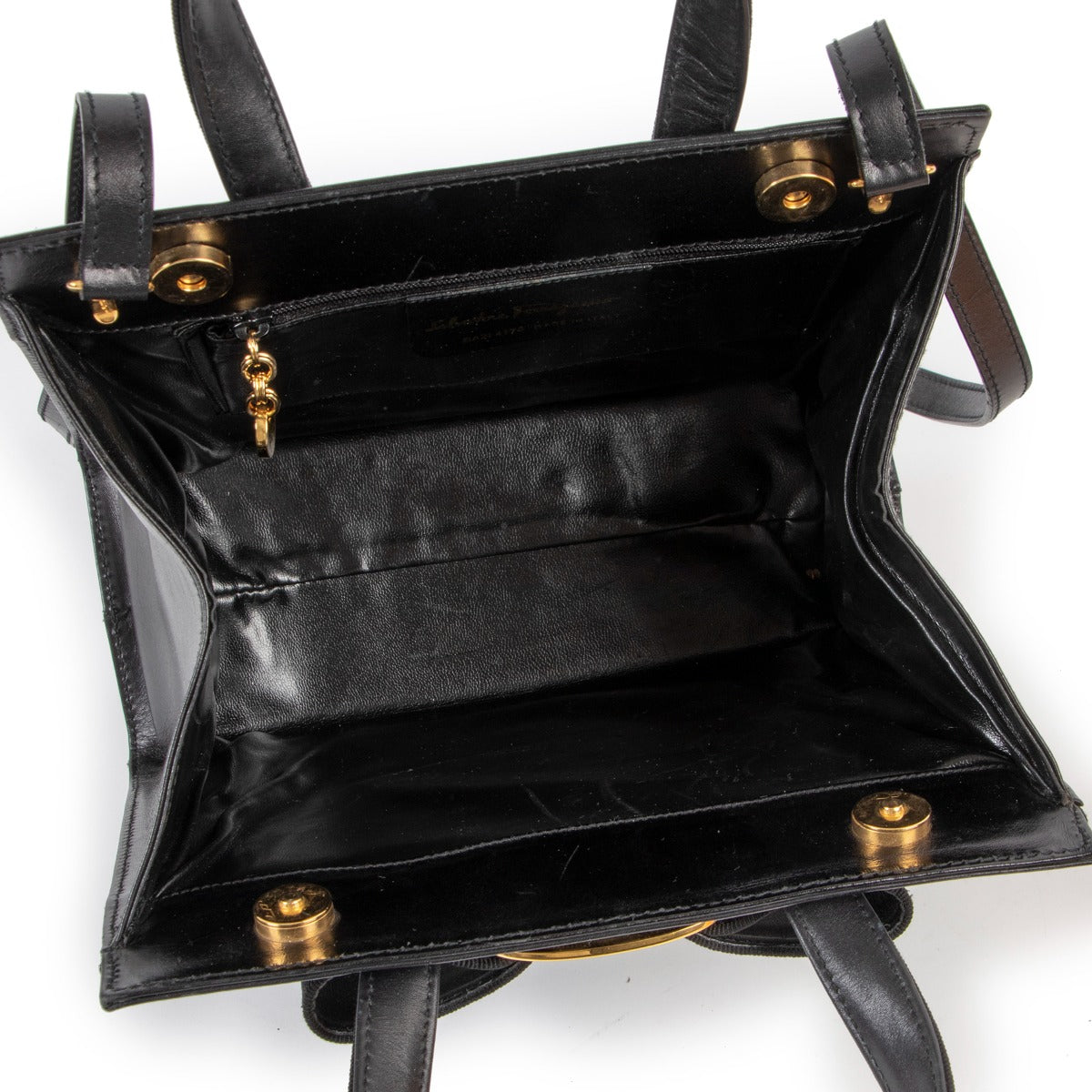 Buy a 1000% authentic second hand Ferragamo Black Crossbody Bag at Labellov