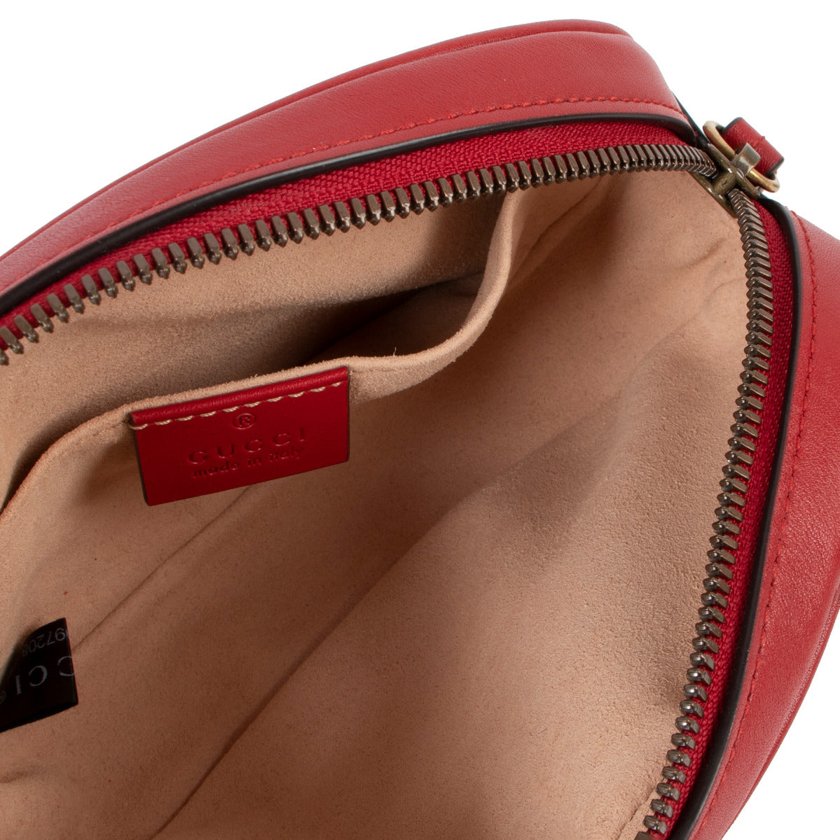 Sac ceinture Gucci GG Marmont Rouge