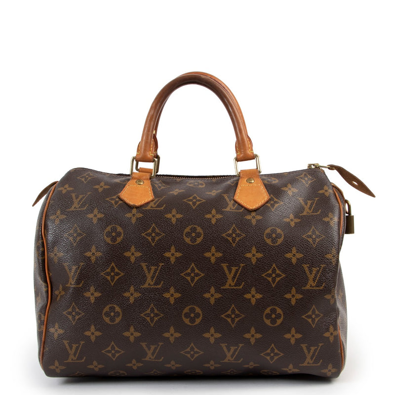 Shop a 100% authentic second hand Louis Vuitton Monogram Speedy 30 at Labellov