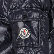 Shop second hand fashion designer Moncler Blue Brouel Down Puffer Jacket at LABELLOV