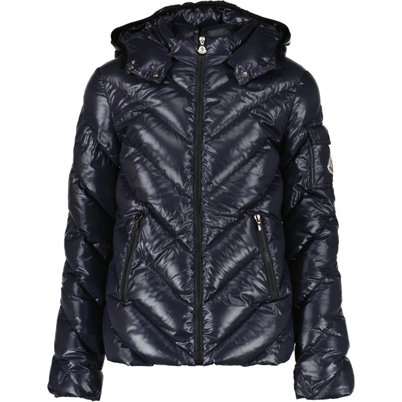 Shop second hand fashion designer Moncler Blue Brouel Down Puffer Jacket at LABELLOV