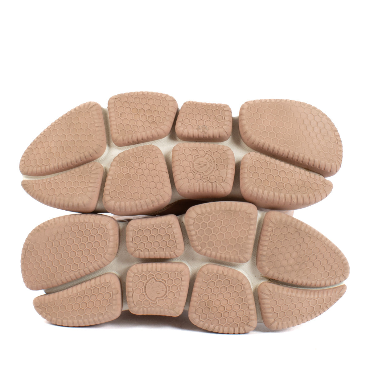 Baskets montantes Moncler Brianna rose poudré - taille 37