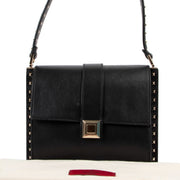 Valentino Black Studded Shoulder Bag Buy this gorgeous Valentino bag here safely!