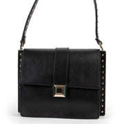 Valentino Black Studded Shoulder Bag Buy this gorgeous Valentino bag here safely!