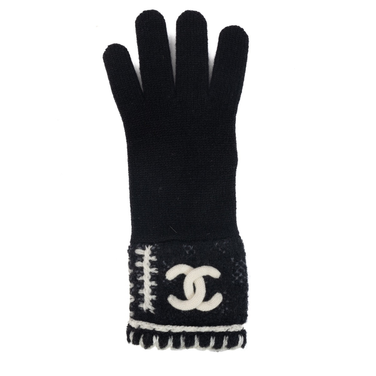 Shop 100% authentic second-hand Chanel Black Gloves on Labellov.com
