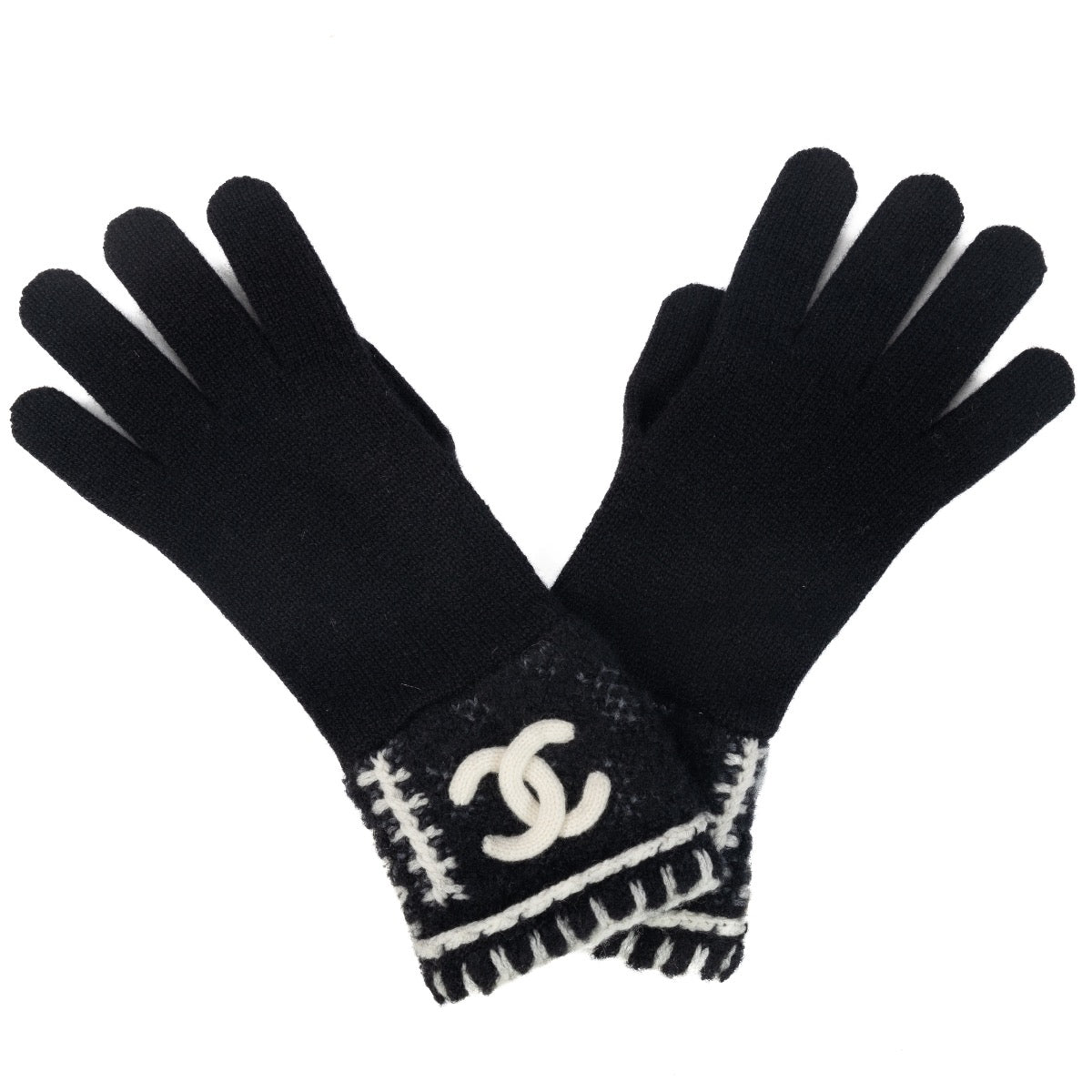 Shop 100% authentic second-hand Chanel Black Gloves on Labellov.com