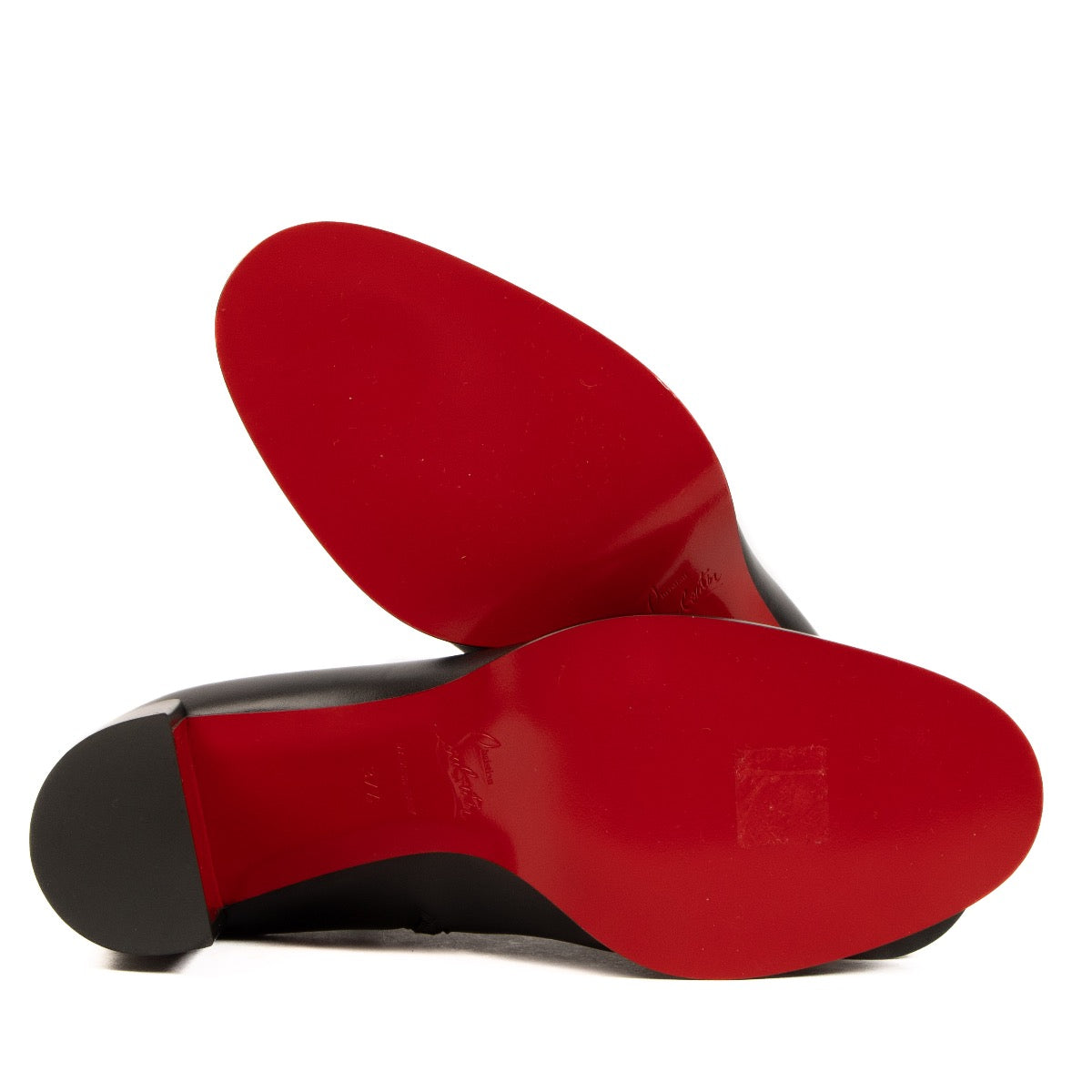 Shop 100% authentic second-hand Christian Louboutin Black Adoxa Ankle Boots in size 37,5 on Labellov.com