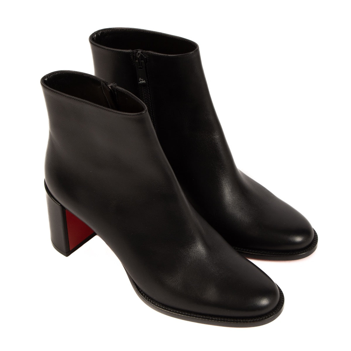 Shop 100% authentic second-hand Christian Louboutin Black Adoxa Ankle Boots in size 37,5 on Labellov.com