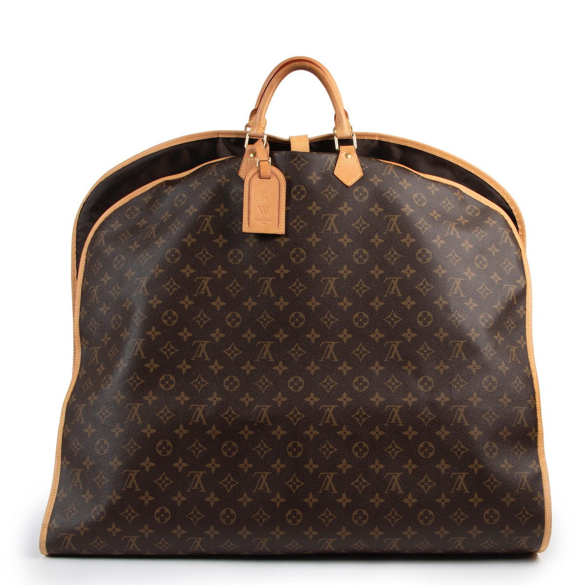 Shop safe online at Labellov in Antwerp this 100% authentic second hand Louis Vuitton Monogram Garment Bag