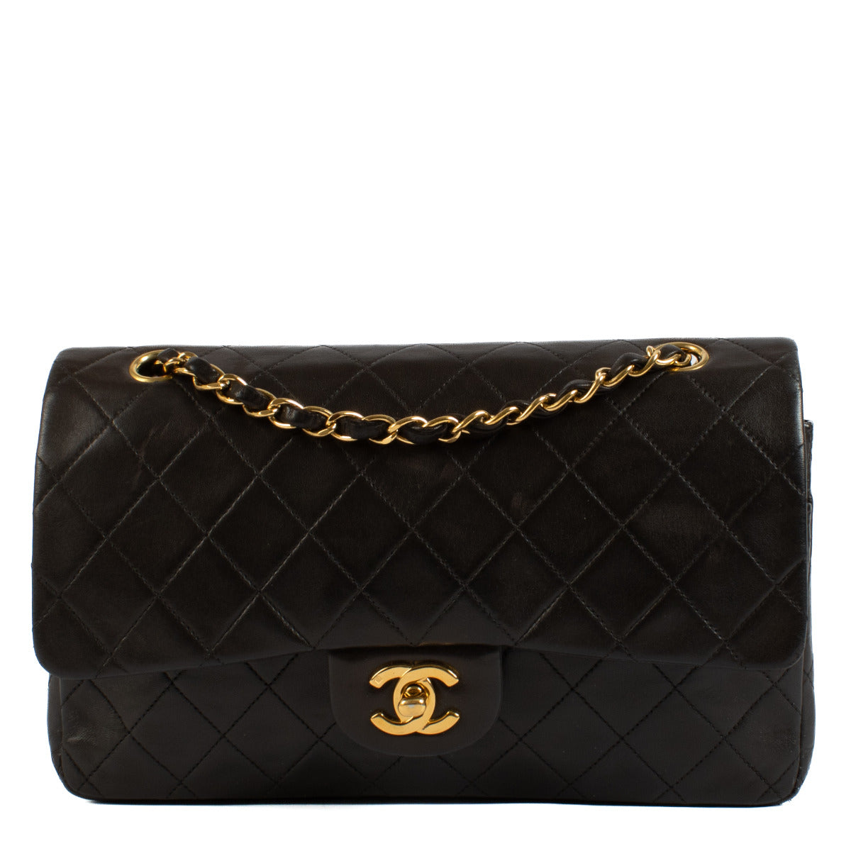 Chanel Dark Brown Medium Classic Flap Bag