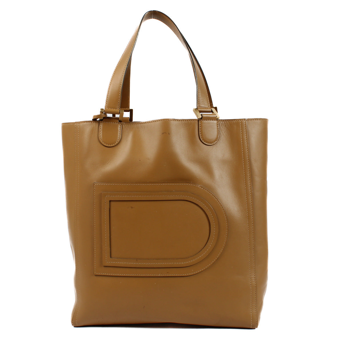 Sac à bandoulière Delvaux Cognac Louise