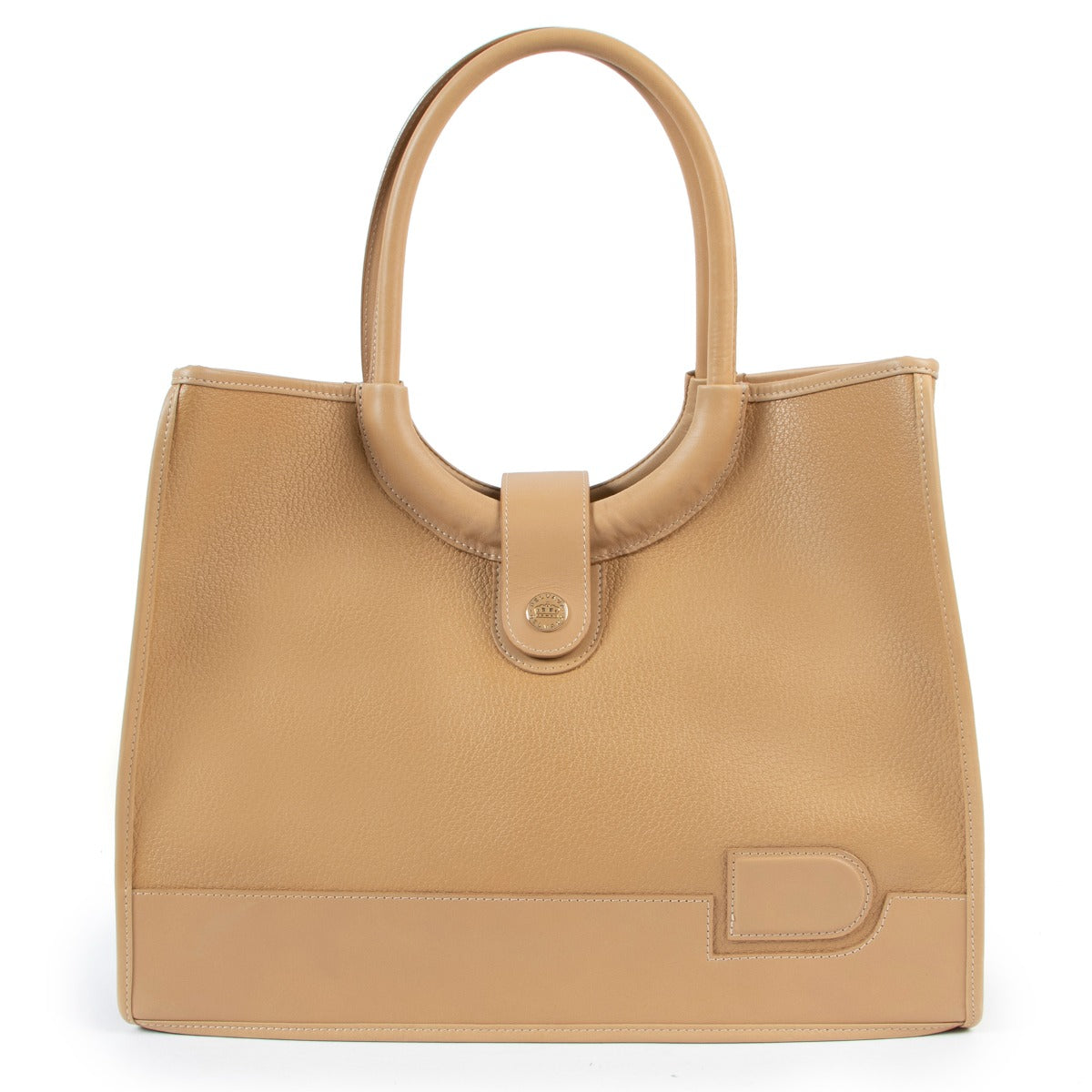 Sac bandoulière Delvaux Mirage beige