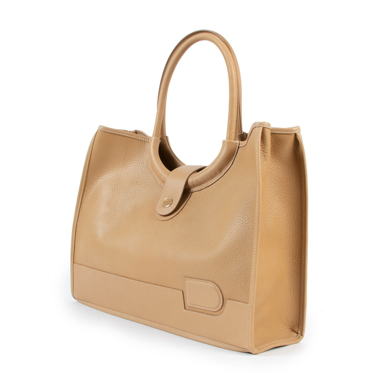 Sac bandoulière Delvaux Mirage beige