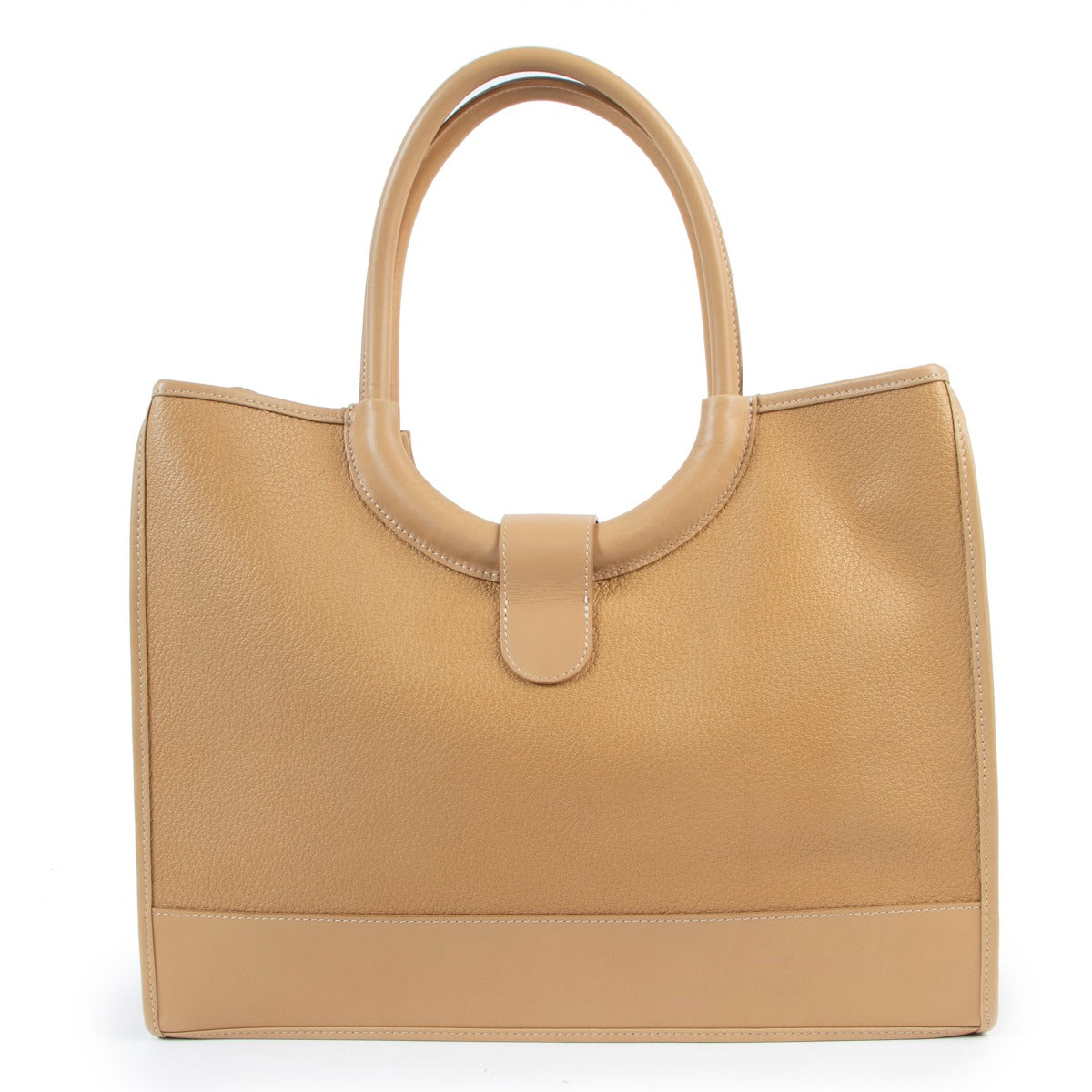 Sac bandoulière Delvaux Mirage beige