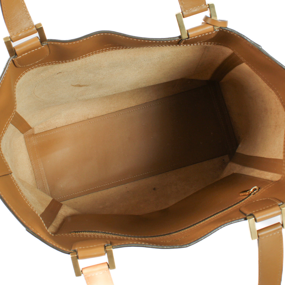 Sac à bandoulière Delvaux Cognac Louise