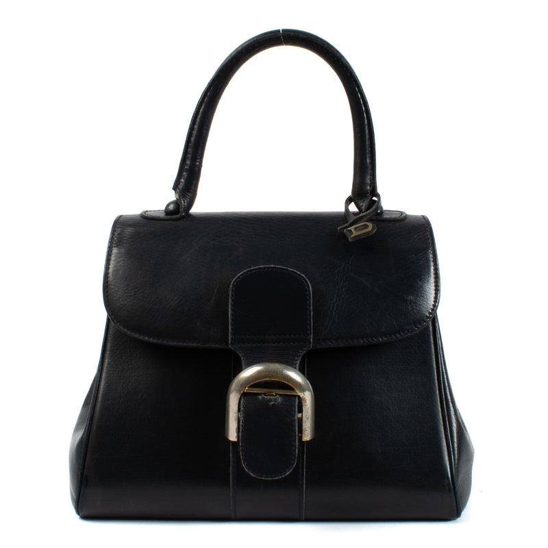 Delvaux Blue Leather Vintage Brillant PM