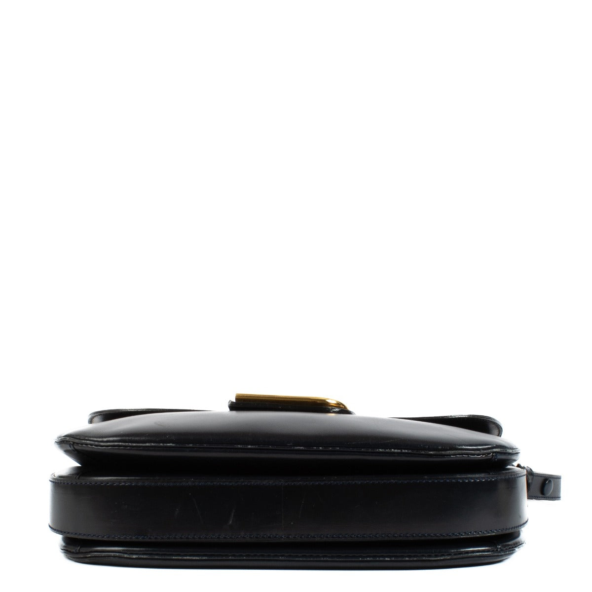 Shop safe online at Labellov in Antwerp, Brussels and Knokke this 100% authentic second hand Delvaux Marine Box Calf Diligent Shoulder Bag