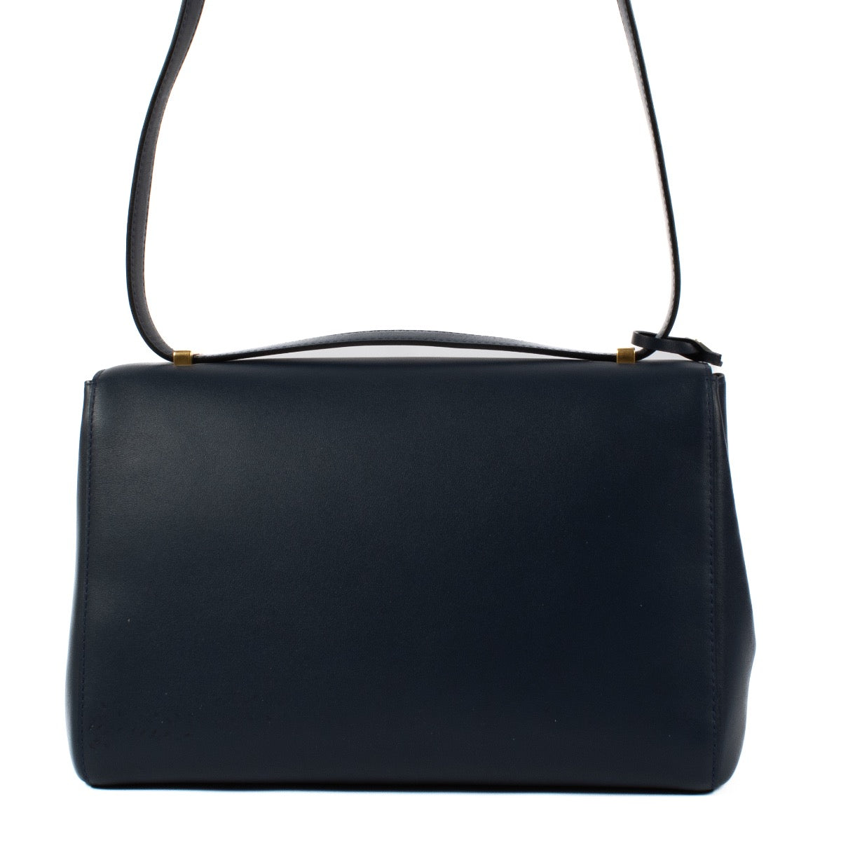 shop 100% authentic second hand Delvaux Blue Simplissime City Bag on Labellov.com