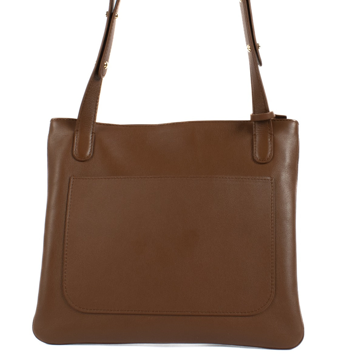 Shop safe online at Labellov in Antwerp, Brussels and Knokke this 100% authentic second hand Delvaux Cognac Louise Crossbody Bag