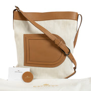 Shop 100% authentic secondhand Delvaux Ivory/Végétal Toile Lin/Allure Pin Bag on Labellov.com