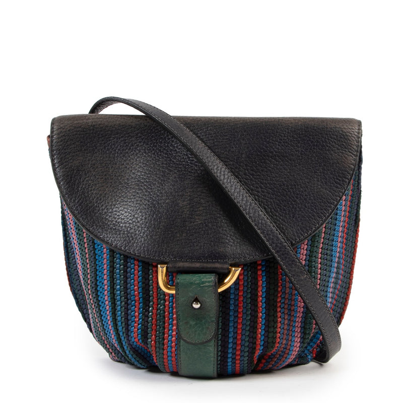 Delvaux Multicolour Toile De Cuir Crossbody Bag