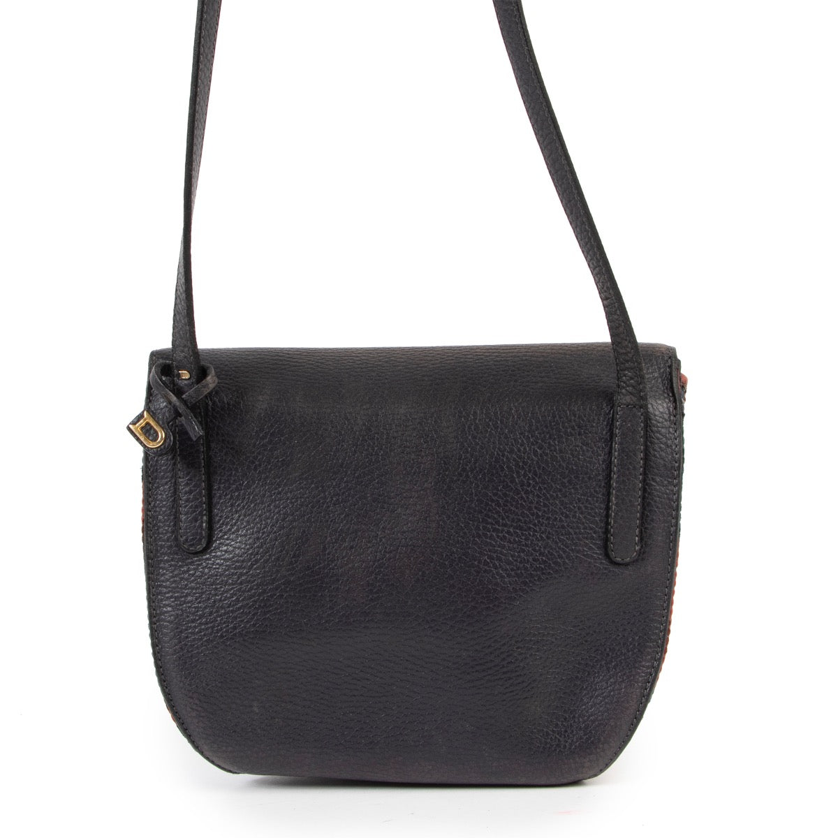 acheter en ligne seconde main Delvaux Multicolour Toile De Cuir Crossbody Bag