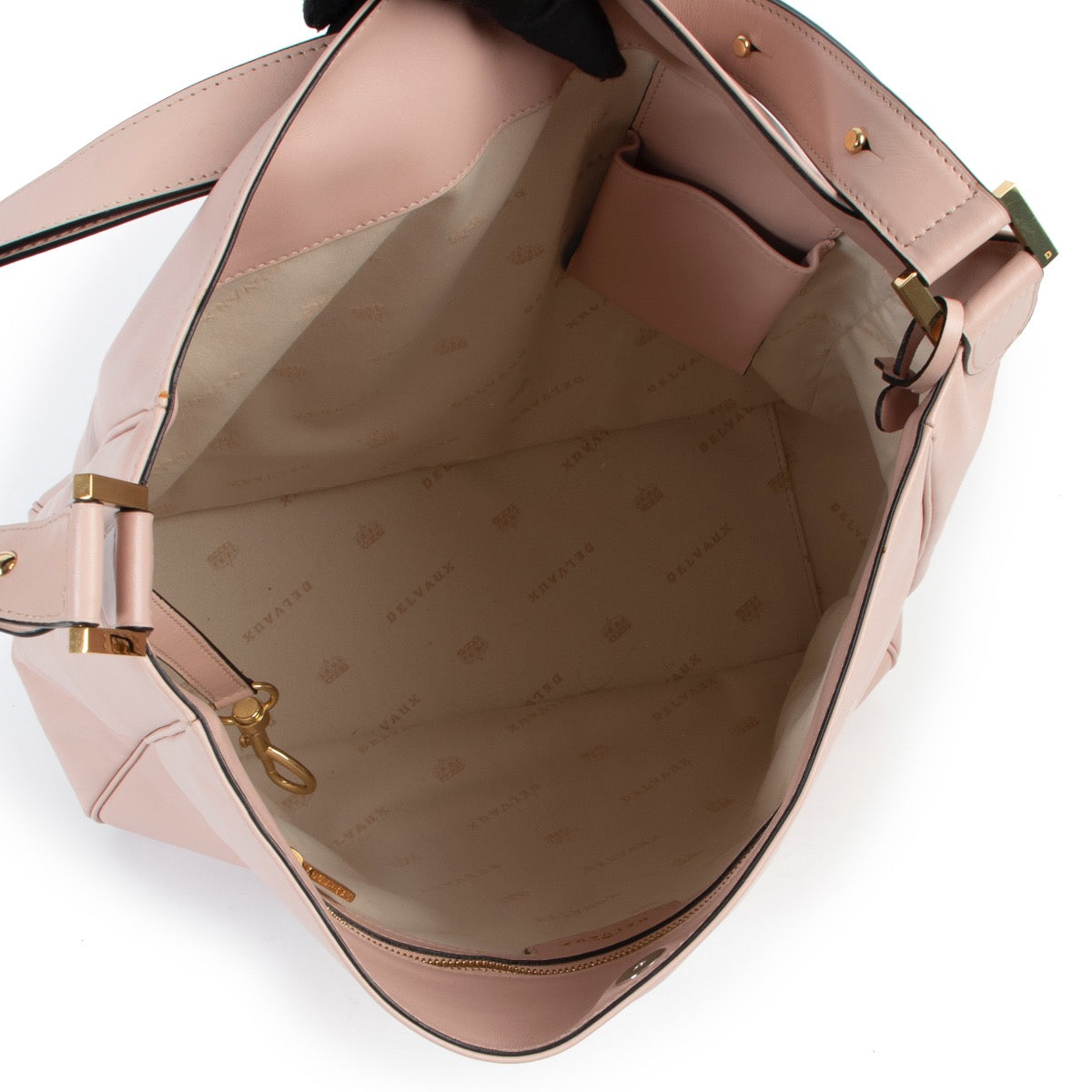 Shop safe online at Labellov in Antwerp this 100% authentic second hand Delvaux Pink Le Louise Satchel Shoulder Bag
