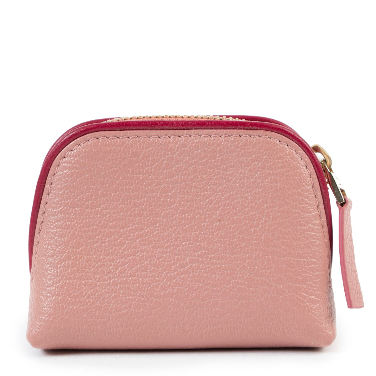 Delvaux Roze Muntenportemonnee