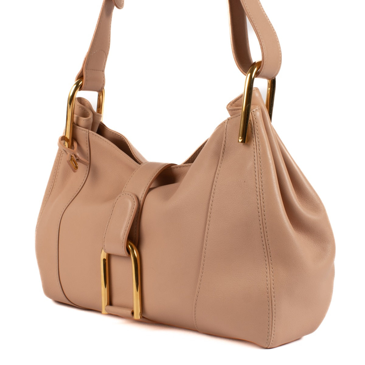 Sac à bandoulière Delvaux Nude Polo Chablis PM