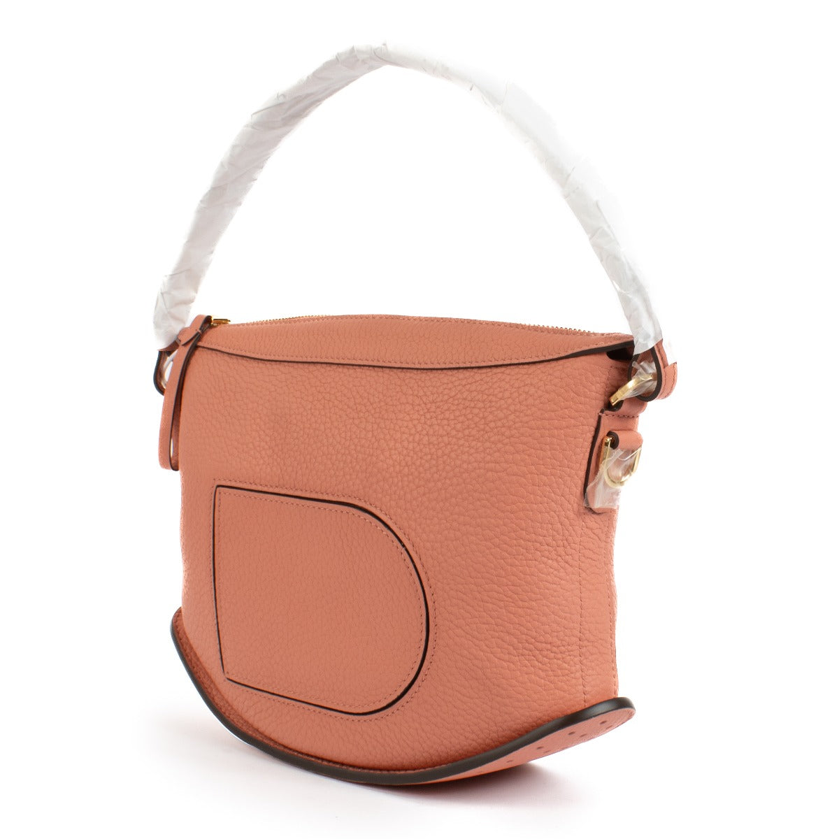 Shop safe online at Labellov in Antwerp, Brussels and Knokke this 100% authentic second hand Delvaux Hibiscus Taurillon Soft Pin Swing Bag