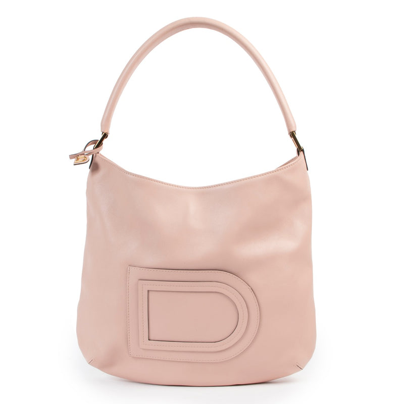 Shop safe online at Labellov in Antwerp this 100% authentic second hand Delvaux Pink Le Louise Shoulder Bag
