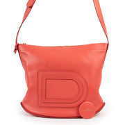 Shop safe online at Labellov in Antwerp this 100% authentic second hand Delvaux Pin Baudrier Coral Polo