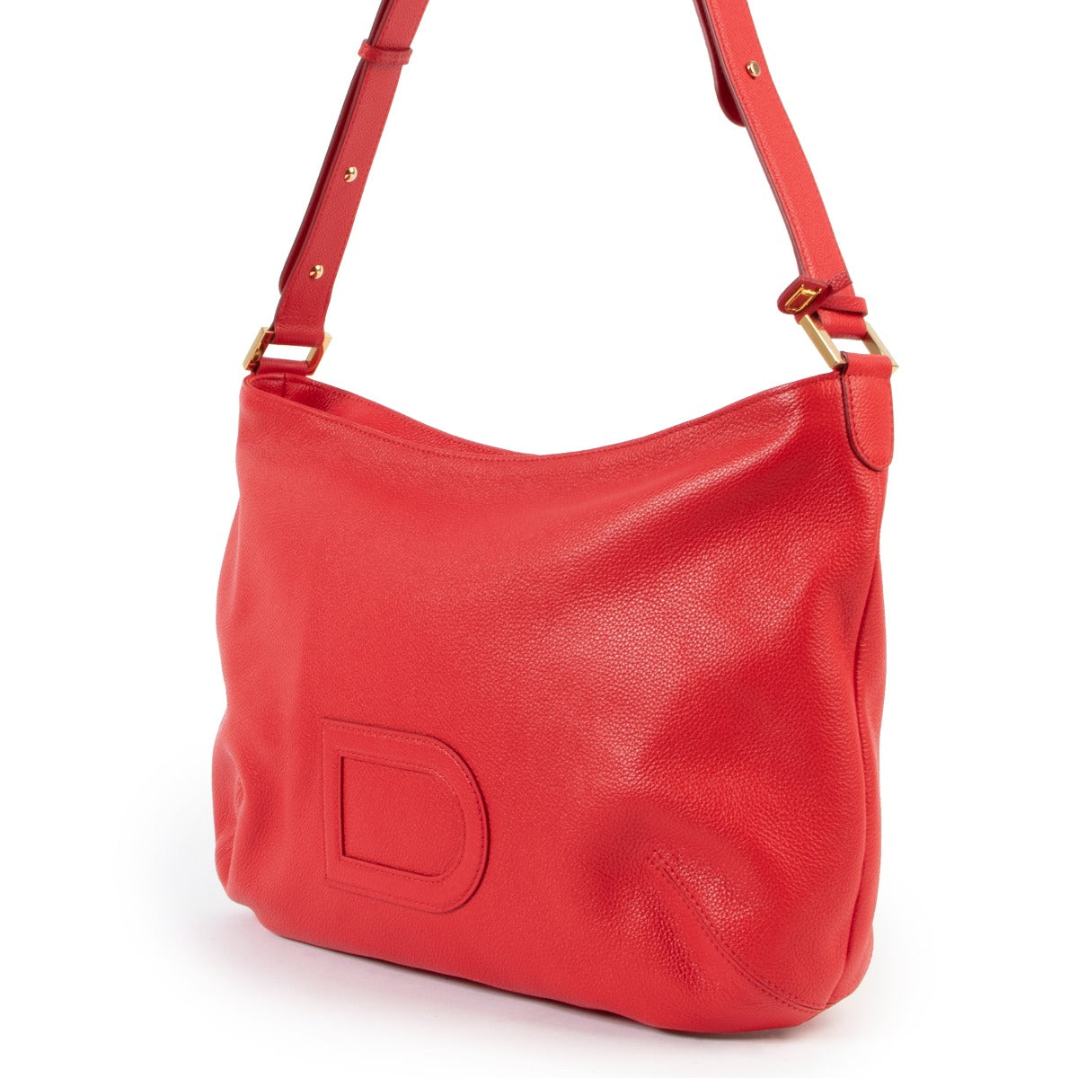 shop online second hand Delvaux Red Tote Shoulder bag at Labellov for the best price