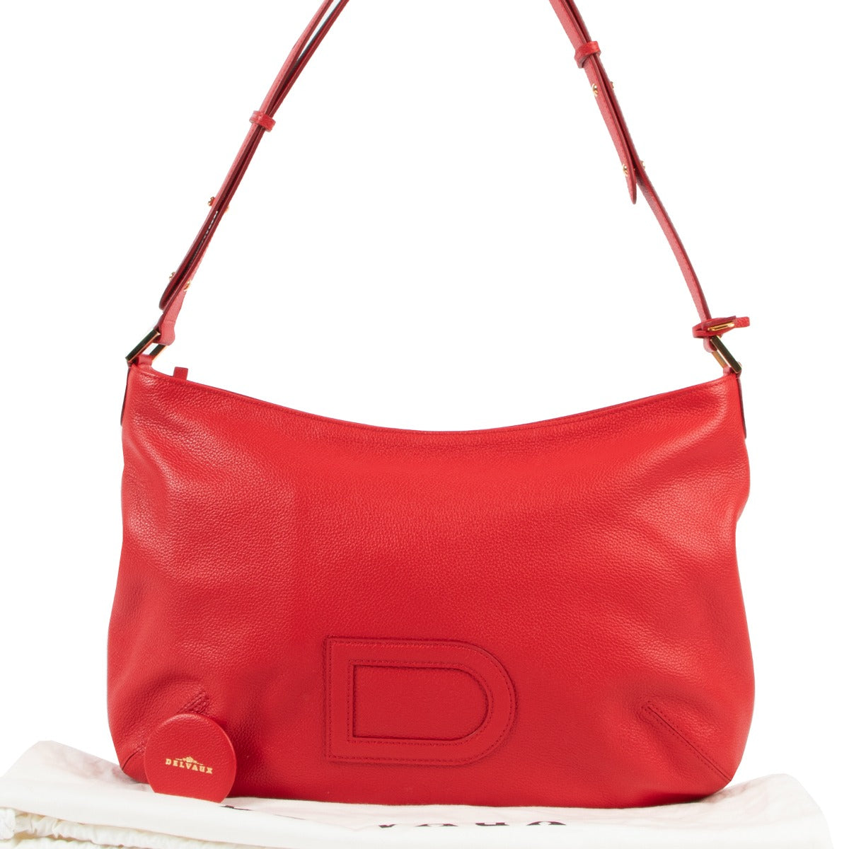 shop online second hand Delvaux Red Tote Shoulder bag at Labellov for the best price