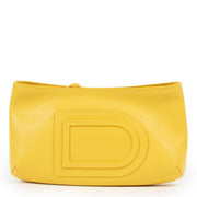 Shop safe online at Labellov in Antwerp this 100% authentic second hand Delvaux Yellow Leather Belt Bag