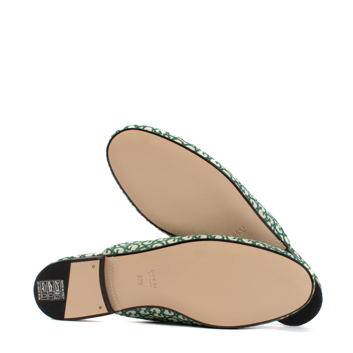 Mocassins Princetown en toile jacquard GG Gucci – taille 37,5
