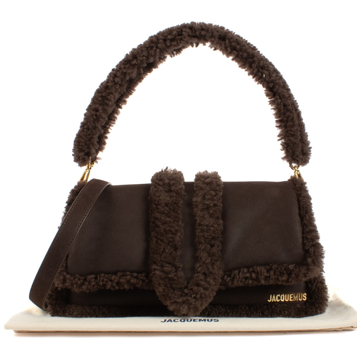 Jacquemus Black Le Bambimou Doux Bag for the best price at Labellov secondhand luxury in Antwerp and Knokke