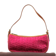 Celine Vintage Embossed Pink Suede Shoulder Bag for the best price at Labellov secondhand luxury. We buy and sell your authentic designer bags for the best price.