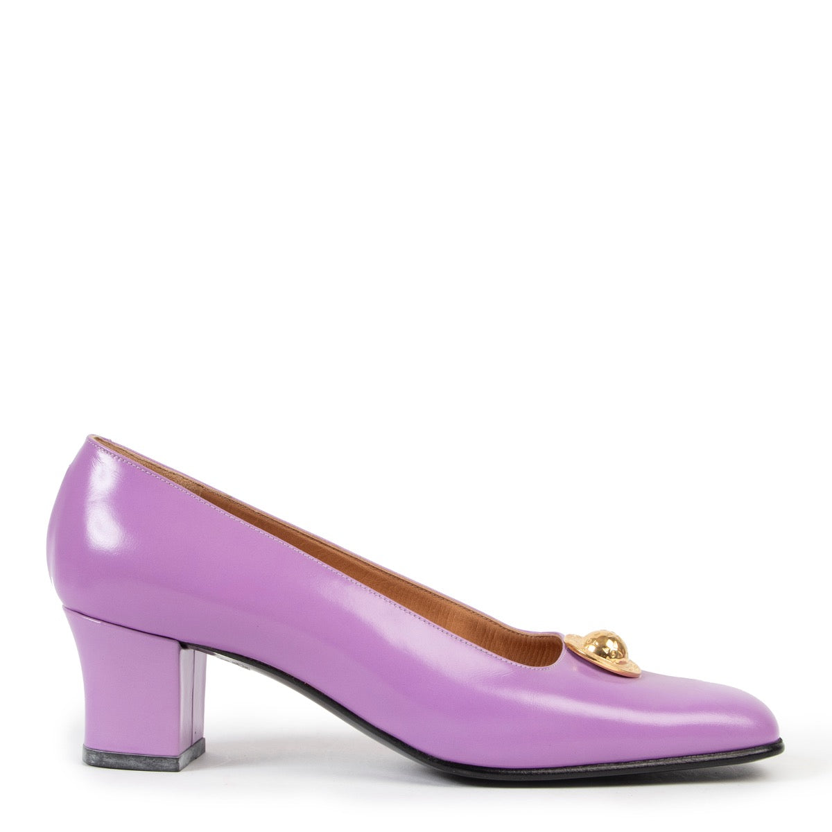 Shop safe online at Labellov in Antwerp these 100% authentic second hand Celine Lilac Heels - Size 39