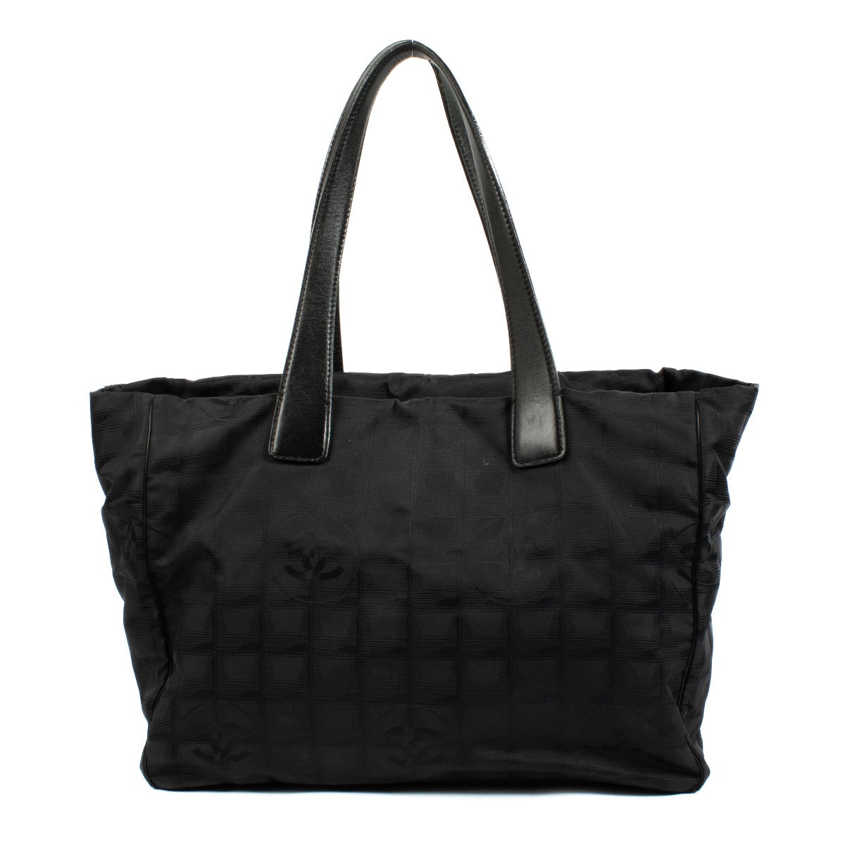 Shop 100% authentic second hand Chanel Black Travel Line Tote Bag on Labellov.com