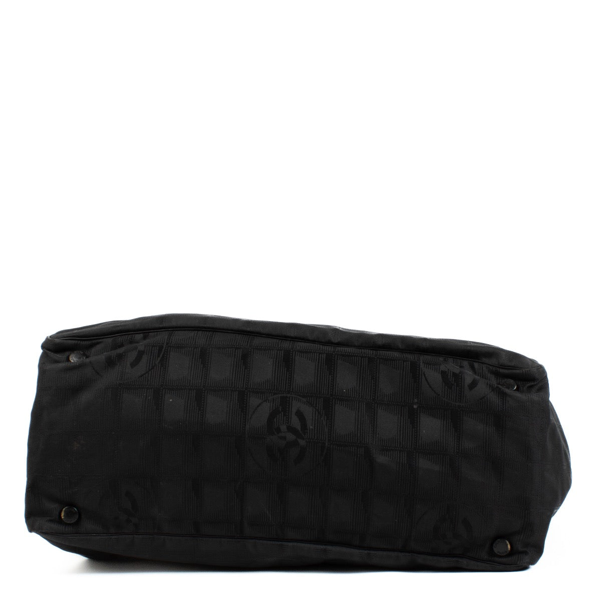 Shop 100% authentic second hand Chanel Black Travel Line Tote Bag on Labellov.com
