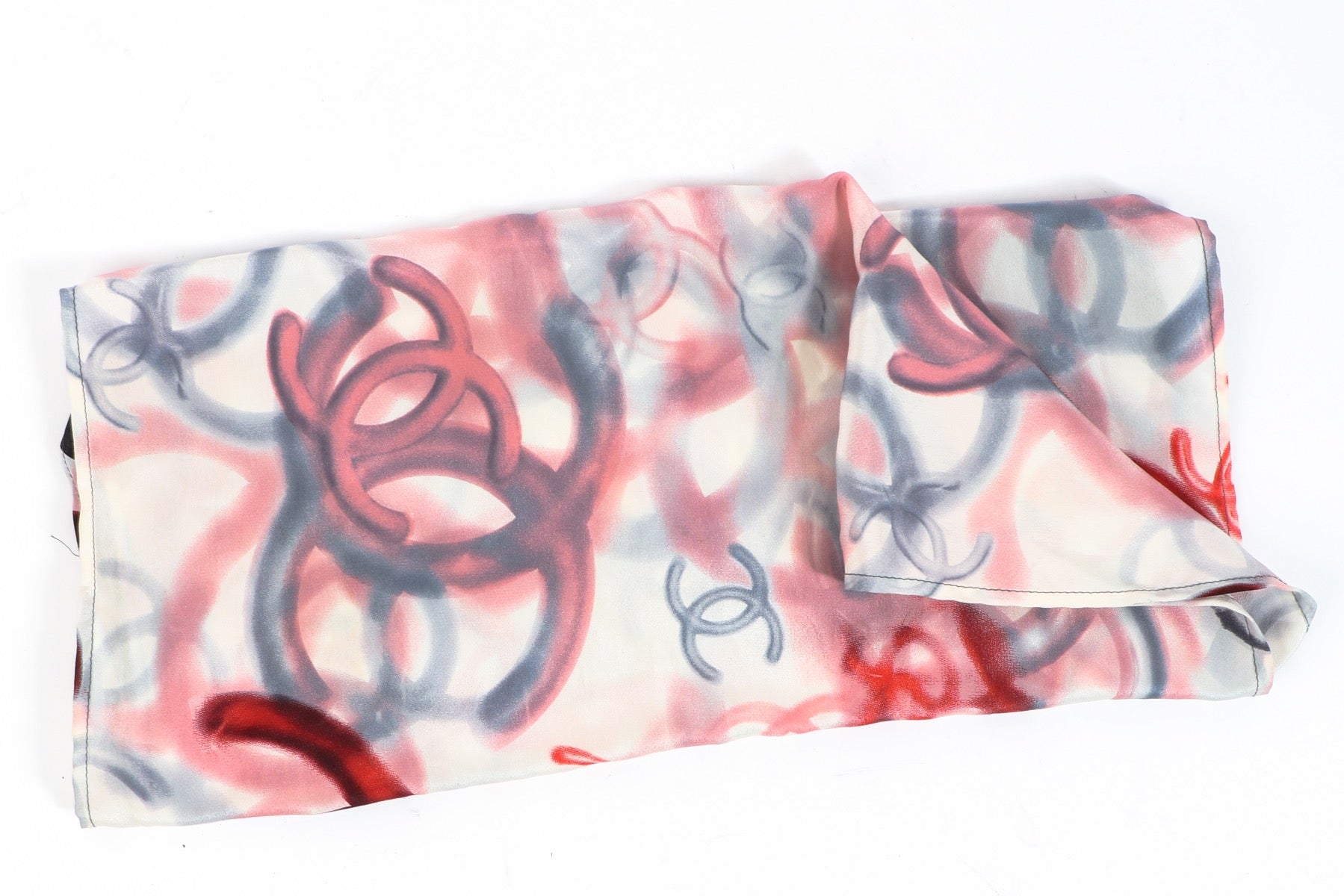 Chanel CC Multicolour Slik Scarf