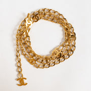 Shop 100% authentic second hand Chanel Gold CC Chain Belt on Labellov.com