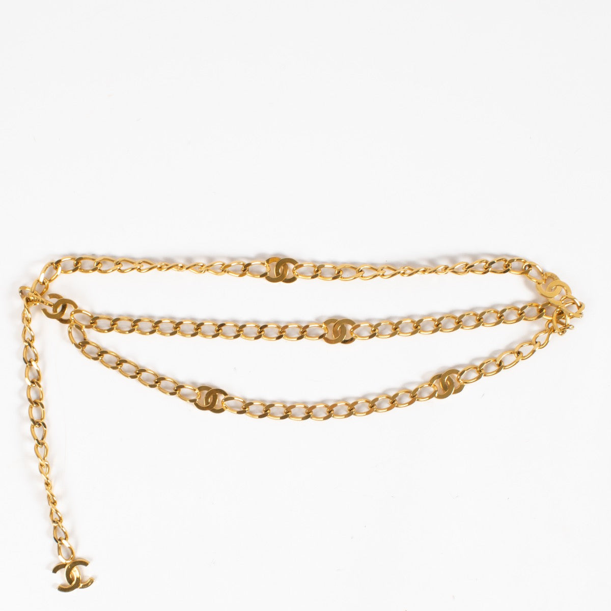 Shop 100% authentic second hand Chanel Gold CC Chain Belt on Labellov.com
