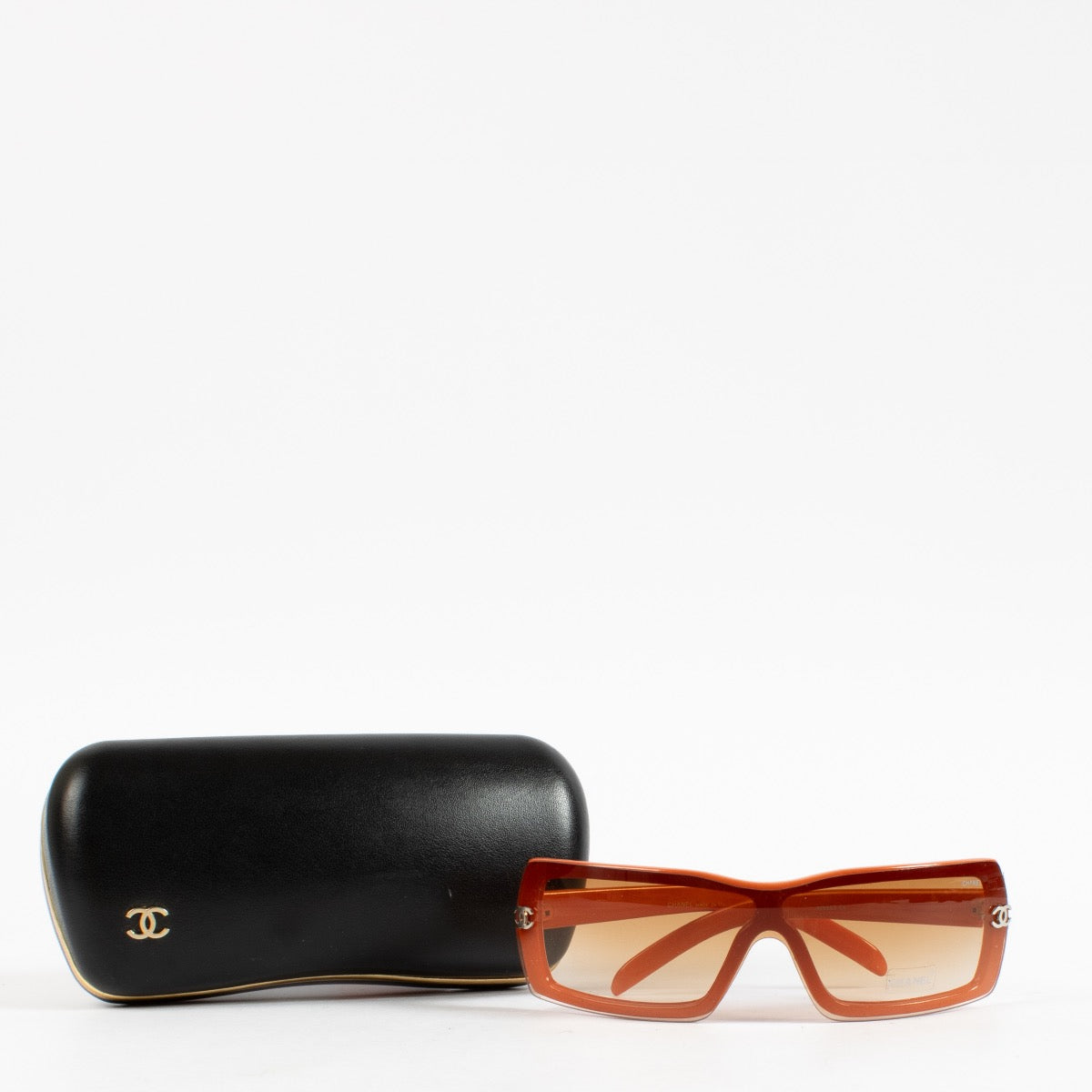 Shop 100% authentic second hand Chanel Orange Sunglasses on Labellov.com