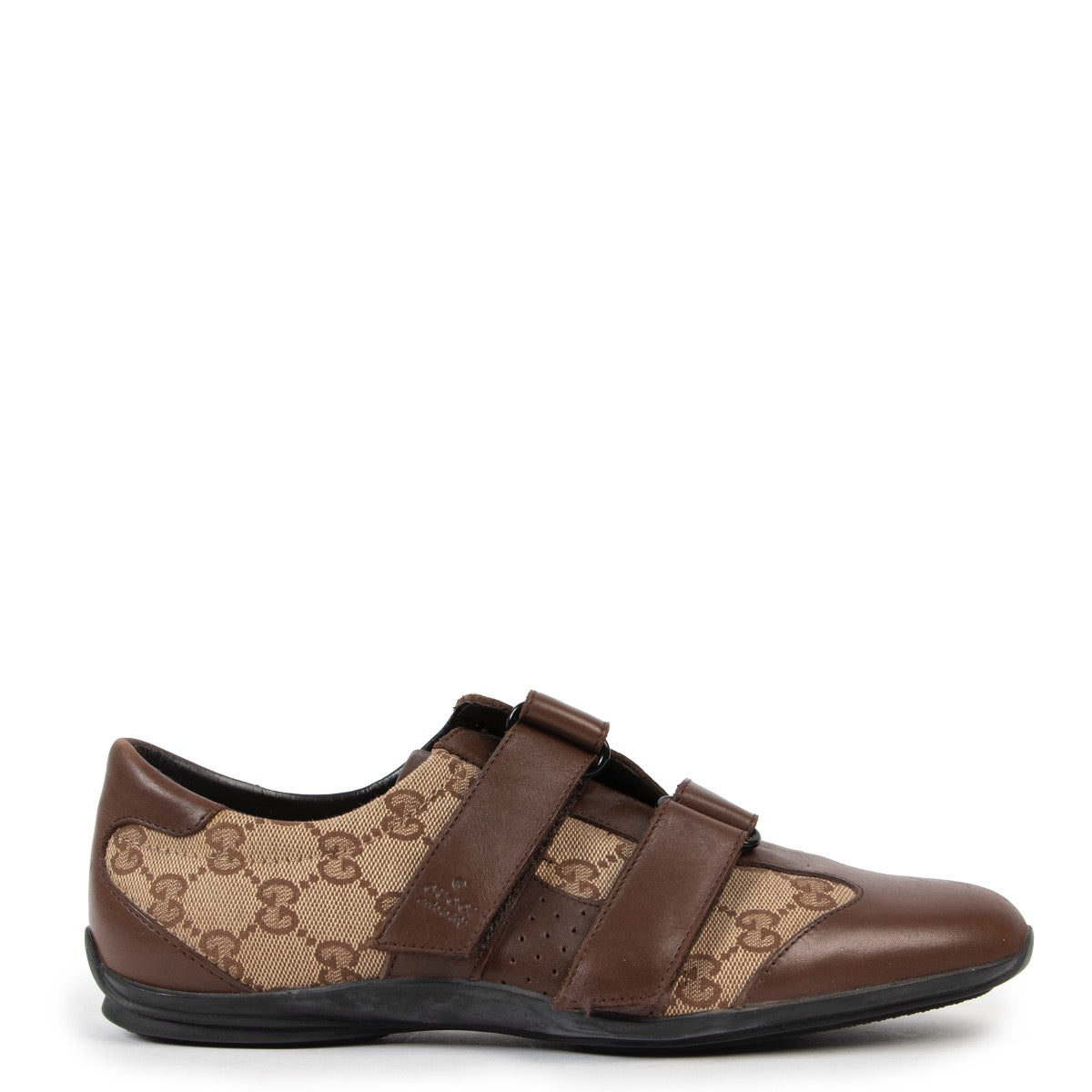 Shop safe online at Labellov in Antwerp this 100% authentic second hand Gucci Monogram Sneakers - Size 38,5