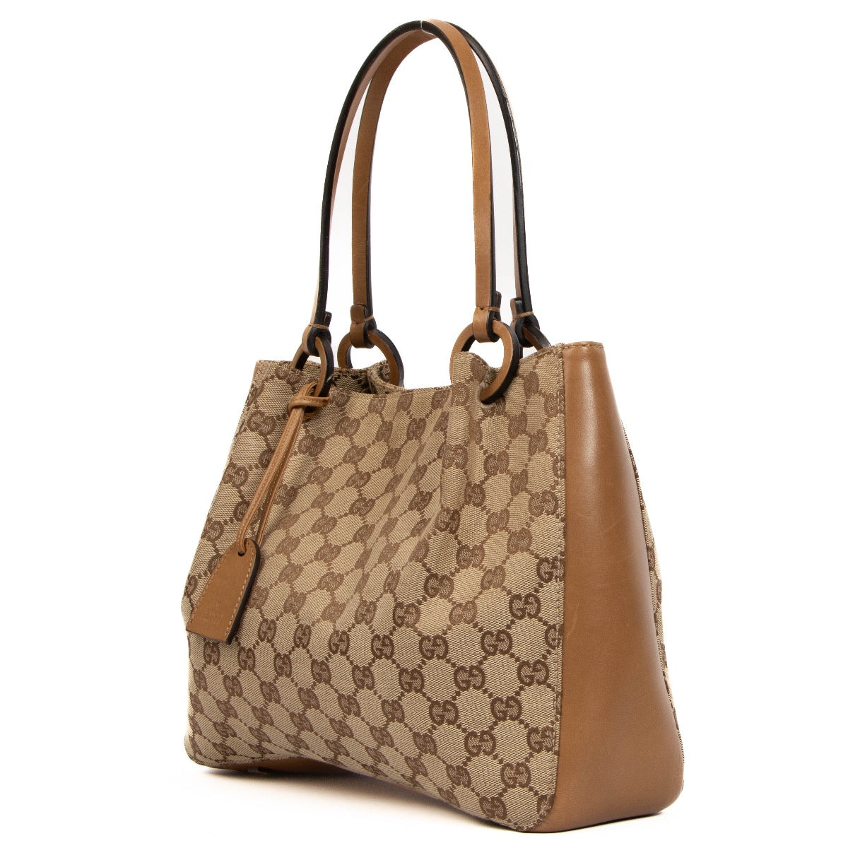 Buy real Gucci GG canvas tote bag at Labellov.com or in Antwerp, Brussels or Knokke.