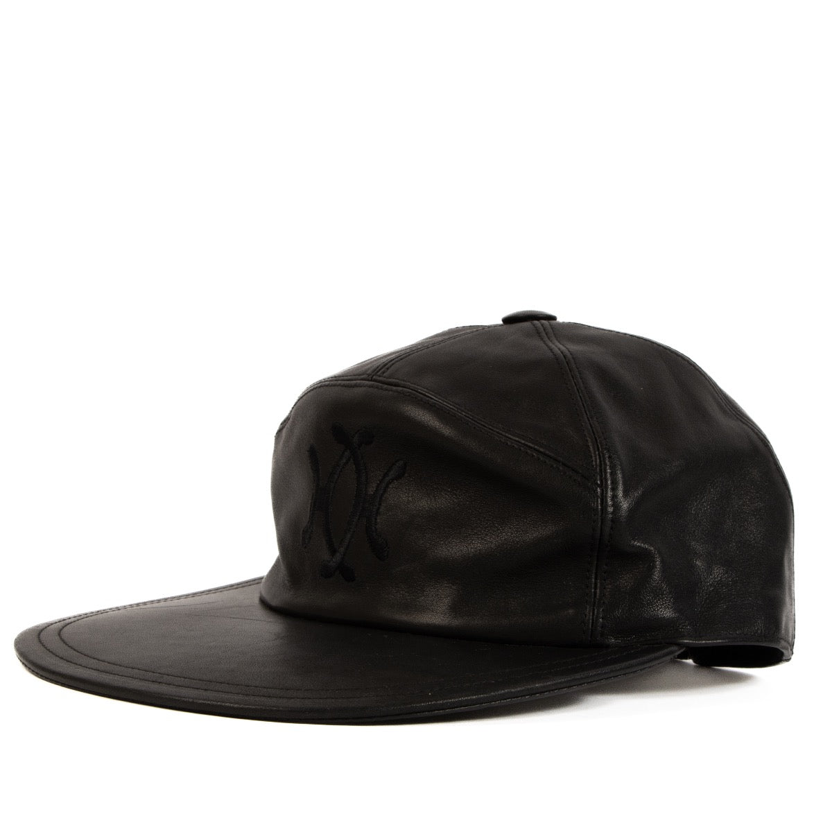 shop 100% authentic second hand Hermès Black Leather Cap on Labellov.com