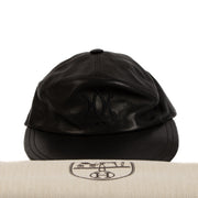 shop 100% authentic second hand Hermès Black Leather Cap on Labellov.com