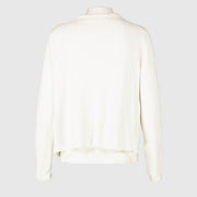 Authentic pre-loved Hermès White Top/Cardigan Set - Size M on Labellov.com